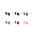 New Style Metal Square Frame Women's Sunglasses Personality Men's Sun Protection Sunglasses_viptrois.com
