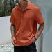 Men's Clothing Summer Short Sleeved Men's Shirt Breathable Lapel Sports Casual Shirt_viptrois.com