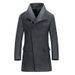 Loom Loom Cross-Border Foreign Trade Russia Europe Station Men's Wool Thick Mid-Length Trench Coat European And_viptrois.com