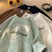 Heavyweight Suede Short-sleeve T-shirt For Men, Summer Thin Style, American Retro Trendy Brand, Half-sleeve, Fashionable_viptrois.com