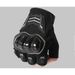 Tactical Riding Gloves Half Finger Summer Breathable Motorcycle Wear-Resistant Anti-Slip Mecha Men's Protection Strong_viptrois.com