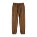 Men's Loose Fit Washed Cotton Cargo Pants With Batik Dyeing - Streetwear Casual Trousers (420g, Mid Waist, Regular Thickness, Available In S-XXL)_viptrois.com