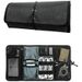 Digital Electronic Product Accessories Storage Bag Multi Function Oxford Cloth Data Cable Folding Handbag Headphone Storage Bag_viptrois.com