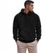 Men's Jacquard Double-Sided Velvet Hoodie – Premium Long Sleeve Sweatshirt (Grey/Black/Dark Brown/Apricot/Light Blue, Sizes S-XXXL)_viptrois.com