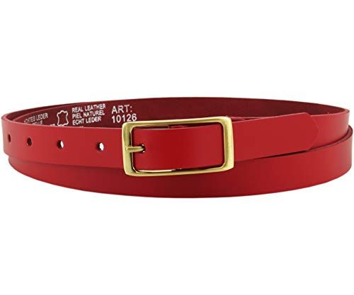Vascavi Real Leather Gold Buckle 2 Cm Wide Waist Denim Women's Belt Casual Jeans Slim Business Made In Germany No Logo Version Available_viptrois.com