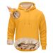 Men's Clothing Autumn And Winter New Plus Velvet Hooded Sweatshirt Casual Pullover Hoodie Men's Clothing Tops_viptrois.com