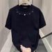 Men's Clothing Summer Cotton T Shirt Short Sleeve Men's Versatile Style Simple American Print Casual High Street Fashion Half Sleeve Heavy Top_viptrois.com