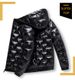 Men's Winter Cotton-Padded Hooded Jacket - Thickened Lined Coat With Zipper Closure, Striped & Solid Options For Teens & Young Adults (Sizes M-6XL)_viptrois.com