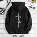 Men's Clothing sweatshirt faith fashion printed hooded back collar plus velvet sweatshirt_viptrois.com
