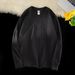 260G Solid Color Heavyweight Long Sleeve T-Shirt Men And Women, Loose Fit, Versatile, Casual Base Shirt, Trendy New Ins_viptrois.com