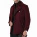 sheep mid-length thickened lapel fashion casual men's woolen jacket_viptrois.com