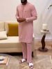 Men's Clothing men's plaid print suit hot selling two piece suit new style trend_viptrois.com
