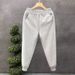 Men's Clothing Men's Casual Pants, Sweatpants Trendy And Versatile Skinny Pants Warm Cotton Sports Pants_viptrois.com