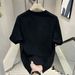 Men's Premium Cotton Short Sleeve T-Shirt With Geometric Print, Relaxed Fit Crew Neck Casual Top For Daily Wear_viptrois.com