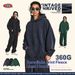 Pure Pure BE Clothing|2025 Autumn Winter Loose Fleece Thickened European And American Cross-Border Washed Men's Trendy Sports_viptrois.com