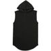 Men's Clothing Style Street Hooded Vest Men's Trendy Brand Hooded Sleeveless T Shirt Men's Sleeveless Sweater Hoodie Summer Vest Thin Section_viptrois.com