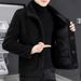 Men's Clothing New Autumn And Winter Leather And Fur Integrated Granular Fleece Jacket For Men Double Sided Jacket With Plush And Thickened Lamb Wool_viptrois.com
