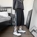 Cashew Pattern Button-up Shor For Men, High Street Ins Summer New Korean Style Trendy Casual Loose 7/8 Length_viptrois.com