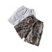 High-Waisted Unisex Casual Shorts With Embroidery, Stretchy Lounge Drawstring Jogger Shorts For Men And Women_viptrois.com