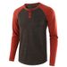 boy 2022 New Foreign Trade Long Sleeve Men's Clothing Plus Size Color Block European And American Casual Loose Henry_viptrois.com