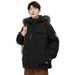 Men's 90 White Duck Down Winter New Thick Hooded Trendy Casual Jacket Men's Coat Pie Overcome_viptrois.com