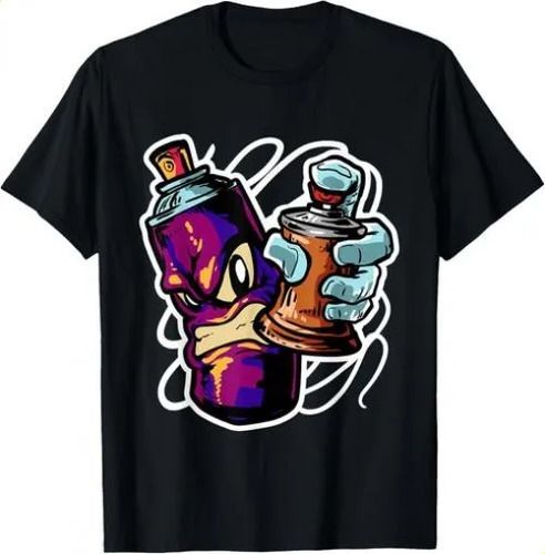 2026 T-shirtt-shirtgraffiti Sprayer Street Artist Fat Cap Spray C_viptrois.com