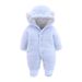 Children's onesie baby warm thick bag farts baby clothing crawl suit_viptrois.com