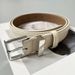 23 new minimalist style simple new silver buckle cowhide belt for women soft genuine leather belt jeans black belt for women_viptrois.com