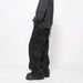 Heavyweight Distressed Jeans – Punk-Inspired Tie-Dye Denim Pants For Men (L-3XL, Cotton Blend, Button Fly, Oversized Fit)_viptrois.com