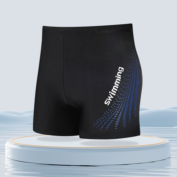 Pulse 2025 New Quick-Dry Boxer Anti-Embarrassment Professional Swimming Men's Fashion Breathable Swim Trunks Set_viptrois.com