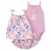 Baby Short Sleeved One Piece Clothes For Girls With Slings And Printed Short Sleeved Newborn Summer Thin Cute And Handsome Suit 3 Pieces_viptrois.com