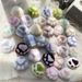 Soft Plush Rabbit Fur Keychain - Cute Cat Paw & Bear Paw Design, Perfect Gift For Birthdays, Weddings, Travel Souvenirs & More_viptrois.com