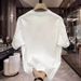 2025 American Trendy Brand Short-sleeved Men's High Street Youth Casual Loose T-shirt Pure Cotton Personalized Internet Celebrity Ins Tide_viptrois.com