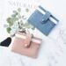 Card Holder Purse Wallets Simple Fashion Color Match Color Thin Mini Buckle One Card Bag Anti-degaussing Card Bag_viptrois.com