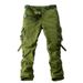 Men's Clothing Overalls With Multiple Pockets Loose Overalls Casual Trousers_viptrois.com