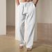Men's Clothing E Men's Simple Fashion Solid Color Casual Straight Pants For Men_viptrois.com