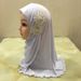 For 2 To 7 Year Old Girls' Headscarf Prayer Hat Arabic Two Hijab H081_viptrois.com