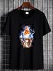 Boy's Husky Lost Gods Cat Pizza Lightning Power T Shirt Breathable Soft Designer Clothes Stylish Streetwear Unisex Stretched Versatile Homme_viptrois.com