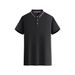 Promotional Shirt Made Of 180g Silk Cotton, Quick-drying, Breathable, With A Turn-down Collar, Printed Logo, Workwear_viptrois.com