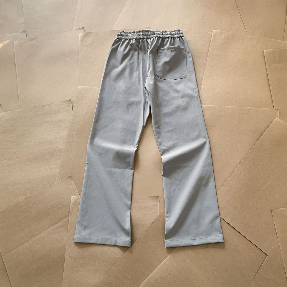 Men's Clothing Autumn And Winter Composite Thickened Drape Straight Slim Casual Trousers Texture Sense To Show Leg Length_viptrois.com