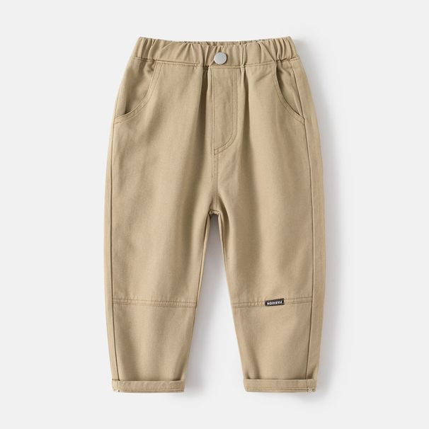 kids'clothing Children's solid color pants baby fashion pants_viptrois.com