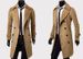 Men's Autumn And Winter Long Double-breasted Trench Coat Men's Woolen Coat Slim Tweed Coat Men_viptrois.com