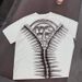 Men's Clothing Short Sleeved T Shirt Street Loose Casual Men And Women's Same Style Character Print Short Sleeved_viptrois.com