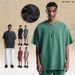 Spring And Autumn New 300G Washed Vintage Base Shirt American Style Trendy Brand Men_viptrois.com