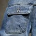T Multi Pocket Workwear Denim Shorts Trendy Brand Loose Straight Leg Five Quarter Men's Summer Thin Cut Ripped Pants_viptrois.com