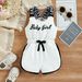 Children's Clothing Ins Girls Letter Print Pull Up Jumpsuit Suspenders Bow Jumpsuit Spot_viptrois.com