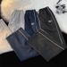 Men's Clothing Men's Functional Fashion Brand Cool High Street Versatile Loose Sweatpants Straight Wide Leg Casual Long Pants_viptrois.com