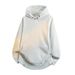 Men's Fleece-Lined Hooded Sweatshirt - Half-Zip Pullover With Stand Collar Oversized Casual Streetwear For Spring & Fall Black/Deep Blue/Charcoal Grey_viptrois.com