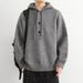 Autumn Winter Men's Sweater Loose Hooded Pullover Solid Color Knitwear Youth Knit Top High-end Feel Outerwear_viptrois.com