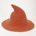 Unisex Cotton yarn wizard knitted Halloween witch hat spire foldable magic hat_viptrois.com